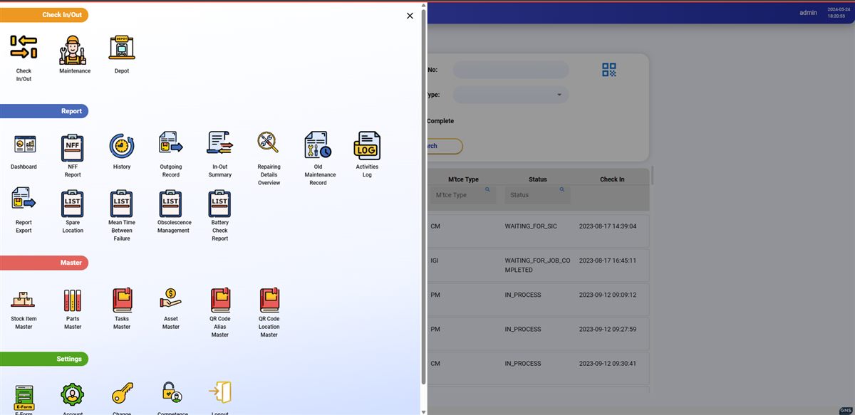 維修工場特製 ERP